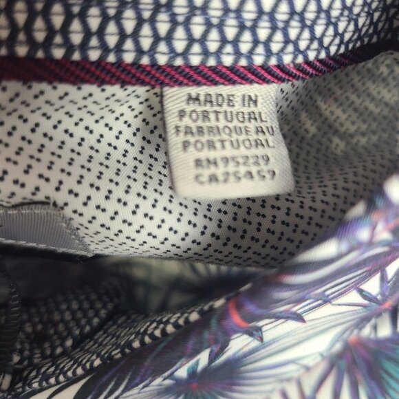 Ted Baker Mens‎ Karaf Long Sleeve LS Palm Printed Dress Shirt Sz 1   NEW $165 - Picture 5 of 10